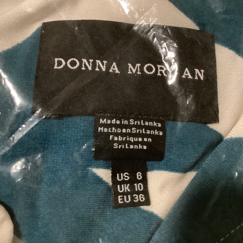 Donna Morgan Print Long Sleeve Wrap Shirtdress - Picture 11 of 16